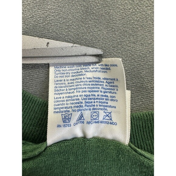 Trinity County CA Scenic Byway Adult XL Green Forest River GRAPHIC PEELING - Picture 6 of 8